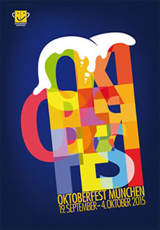 Oktoberfestplakat zur Wiesn - Official Poster of the Munich Beerfestival (Bild RAW)